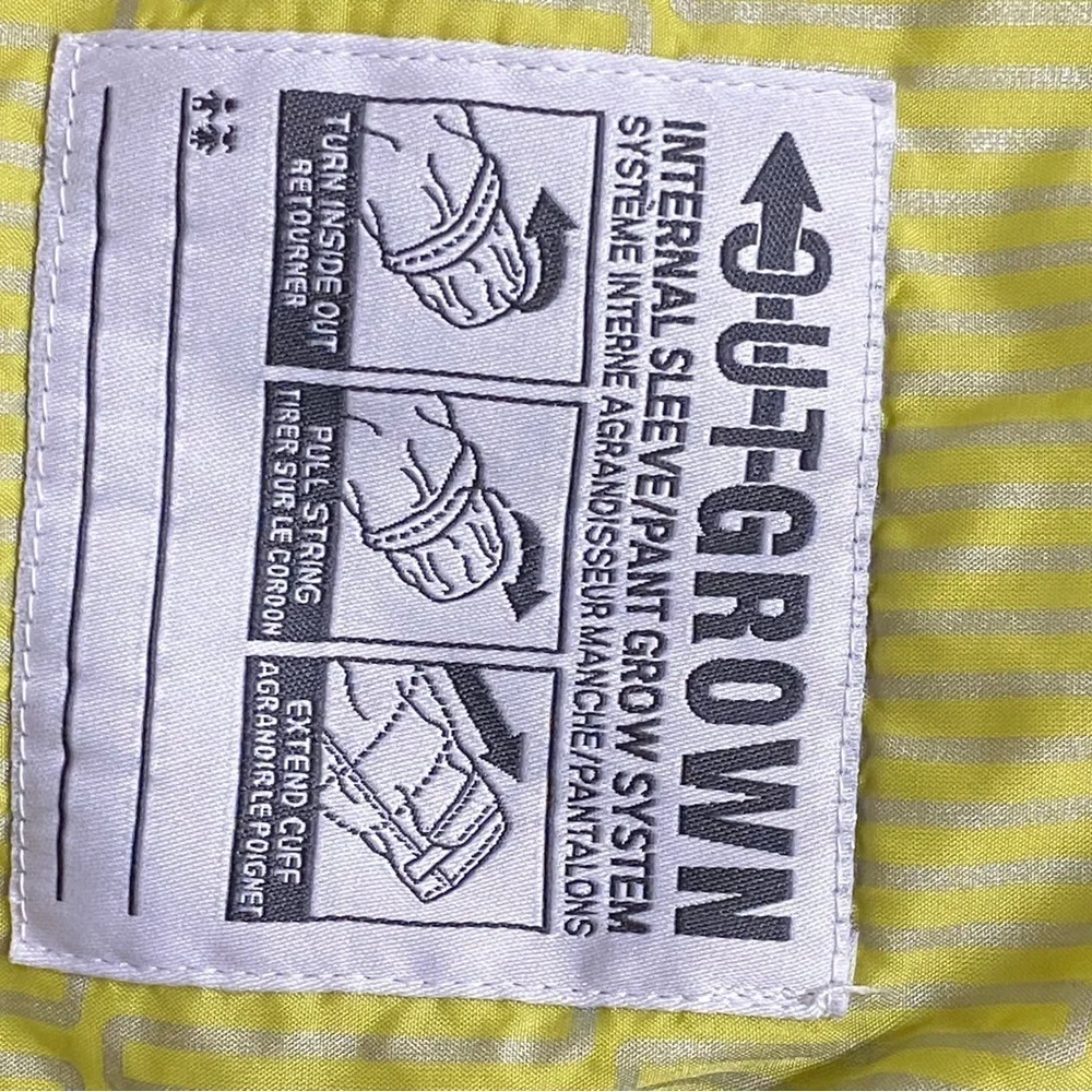 Columbia Kids' Black and Yellow Jacket